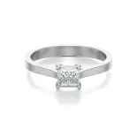 Pierścionek z białego złota z diamentem AJPZ_006